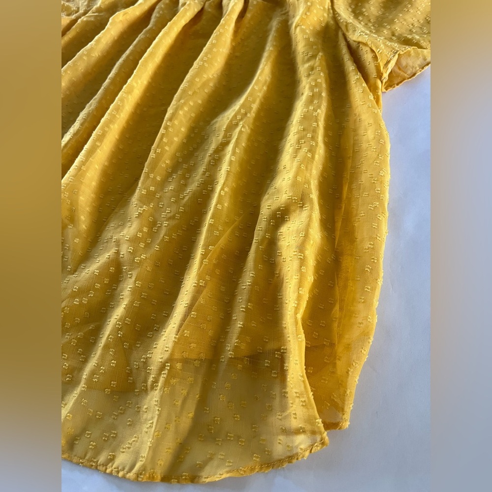 Yellow Women's Top by LC Lauren Conrad - Picture 2 of 5